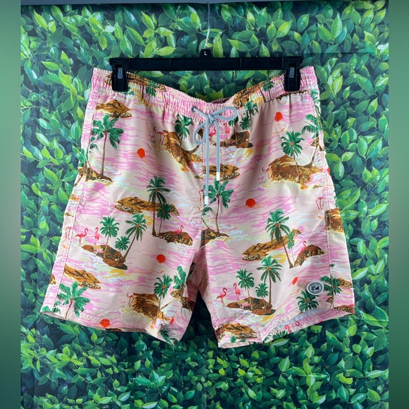 Surf cuz  Size:XXL Men’s Swim Trunks Drawstring Multi Color - Picture 1 of 8